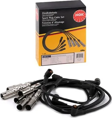 Produktbild von NGK 0932 Zündkabelsatz Zündleitungssatz für VW GOLF III (1H1) SHARAN (7M8, 7M9, 7M6) PASSAT Variant (3A5, 35I) CORRADO (53I) für FORD GALAXY (WGR)
