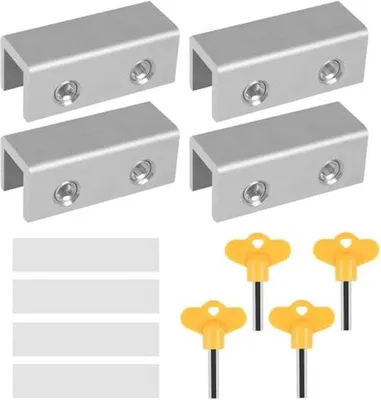 Produktbild von Fensterverriegelung Set für optimale Fenstersicherung - 2 oder 4 Stück