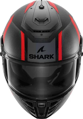 Produktbild von SHARK SPARTAN RS CARBON SHAWN MATT Integralhelm XS in grau/schwarz/rot