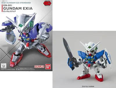 Produktbild von Gundam - Sd Gundam Ex-Standard 003 Gundam Exia - Zestaw Modelarski