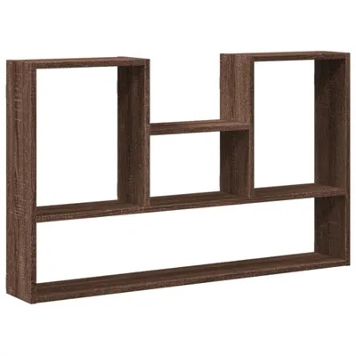 Produktbild von Wandregal Braun Eichen-Optik 99x15x60 cm Holzwerkstoff