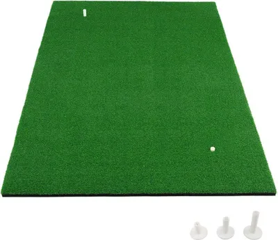 Obrázok produktu pre Golfová úderová podložka Štandardná golfová cvičná podložka s reálnym pocitom 1,5 x 1 m zelená