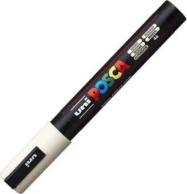 Zdjęcie produktu dla POSCA - POSCA PC5M M IVOOR | 1 sztuka | 6 sztuk