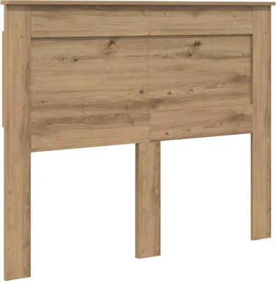 Image de vidaXL Tête de lit en chêne Artisan 120 cm Bois composite