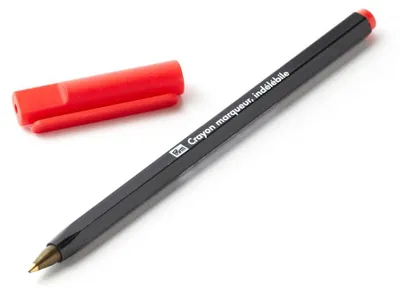 Productafbeelding van Textielstift, wasbestendig - Rood