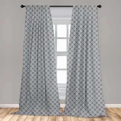 Immagine prodotto di Abakuhaus, tende per finestre, motivo in stile vittoriano, set da 2 pannelli, 150 x 225 cm