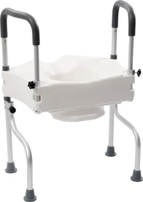 Produktbild von 3v1 Zvedák toaletního sedátka s područkami 150kg kapacita pro zdravotně postižené starší těhotné ženy