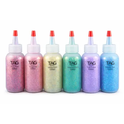 Immagine prodotto di Tag glitter cosmetici rainbow pack