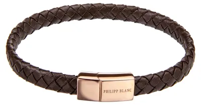 Produktbild von Philipp Blanc_Bracelet_PBA04RR_Dark brown