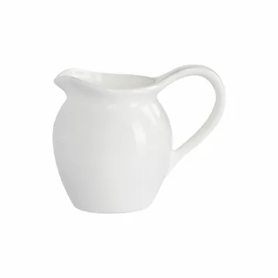 Produktbild von Maxwell & Williams Kitchen Krug, Milchkrug, Milchkännchen, Kaffeeservice, Porzellan, Weiß, 110 ml, AW0302