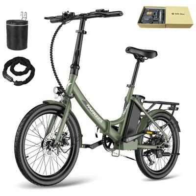 Produktbild von 20" E-Bike 250 W 36 V 20 Ah 110–130 km IPX5 7-Gang – StVZO-konform mit legaler Schiebehilfe (6 km/h)