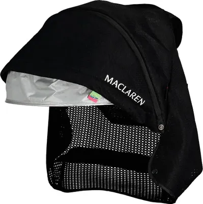Produktbild von Maclaren Atom Stoffverdeck Schwarz  Schwarz One Size