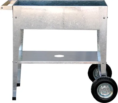 Produktbild von Herstera Garden Metall Hochbeet Barcelona Silber 85x50x80 cm