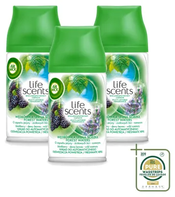 Produktbild von 3 x Air Wick Life Scents Nachfüller Boswateren für Freshmatic - 250 ml - Vorratspackung - 3 Stücke
