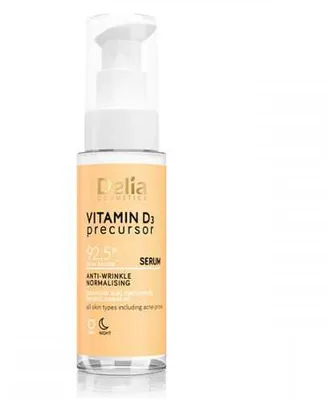 Image de Delia Cosmetics Vitamin D3 Precursor Anti-Wrinkle Normalizing Serum 30ml