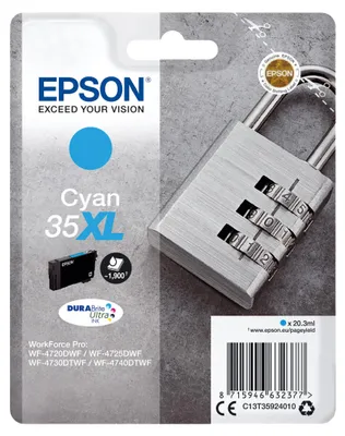 Produktbild von Epson Tintenpatrone cyan DURABrite Ultra Ink 35 XL T 3592