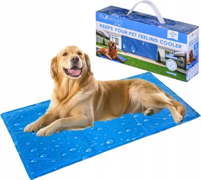 Image de Tapis rafraîchissant - lit pour animaux - 70 x 110 cm