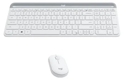 Imagen del producto de Logitech MK470 Teclado+Ratón Inalambrico Blanco