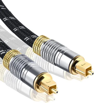Produktbild von INF TOSLINK optisches Kabel 5m/3m/1m sauerstofffreier Kupferkern Heimkino 3 m