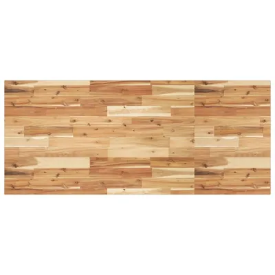 Image de Dessus de table rectangulaire 120x60x2 cm bois massif d'acacia