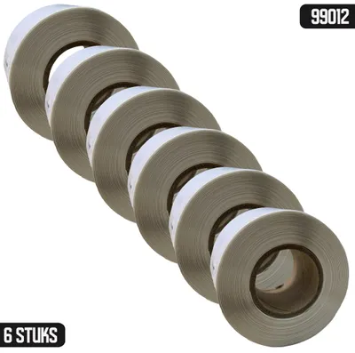 Produktbild von DULA - Dymo Compatible Labels Weiß 99012 - 89 x 36 mm - 260 Etiketten per Rol - Adresetiketten S0722400 - 6 Rollen