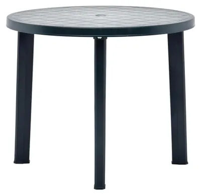 Produktbild von Gartentisch, Klapptisch für Garten und Balkon, 89 cm, Kunststoff, Grün