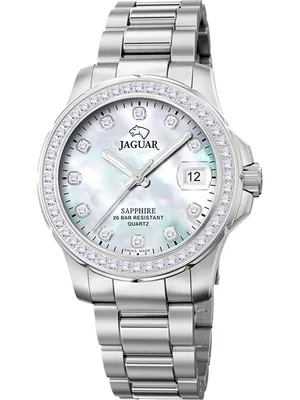 Image de Jaguar Femme Montre analogique Cosmopolitan J892/1 Montre en acier inoxydable argent UJ892/1