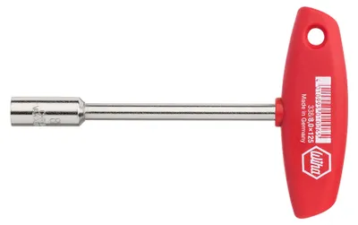 Produktbild von Wiha Stiftschlüssel mit Quergriff Vierkant glanzvernickelt 125 mm
