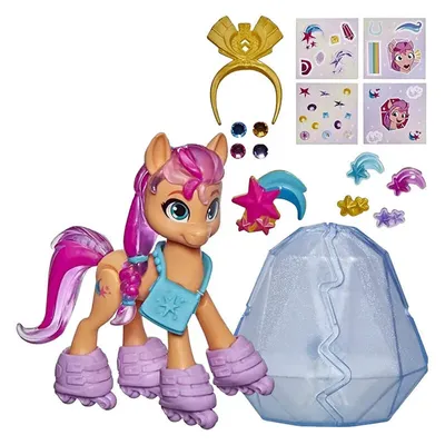 Obrázok produktu pre My Little Pony Crystal Adventure Poník Sunny Starscout s príslušenstvom Hasbro