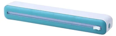 Produktbild von Folienschneider-Set Grün für Frischhaltefolie, Alufolie, Backpapier, Geschenkpapier mit 2 Ausrollarmen