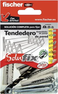 Produktbild von 2 Fischer Solufix Befestigungskit für Wandreinigungspferd 569814