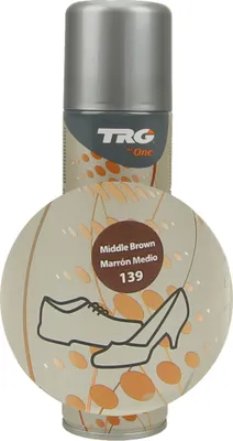 Produktbild von TRG Renovator Wildleder Pflegespray mittelbraun (139) Schuhfarbe Schuhspray für Wildleder & Nubukleder | mit Wildleder Pflegebürste | Schuhpflege zum Färben für Rauleder & Nubukleder & Textilschuhen