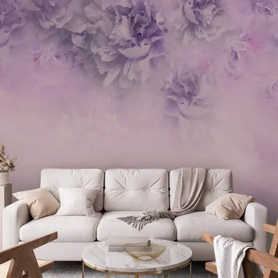 Produktbild von Selbstklebende Folie Fototapete - Floral Etude of Life - Third Variant 98x70 cm Blumen b-C-1026-a-d