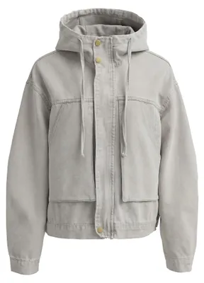Produktbild von Herren Jacke aus 100% Baumwolle, Größe M, Grau