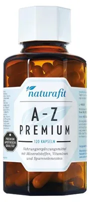 Produktbild von naturafit A-Z Premium Kapseln, 120 St. Kapseln