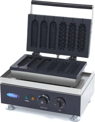 Image de Maxima - Gaufrier Gastro - 6 bâtonnets - corn dogs - 2 échantillons