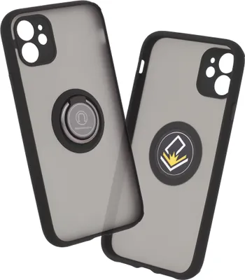 Produktbild von Techsuit Glinth Back Cover Hülle für Apple iPhone 11 - Schwarz