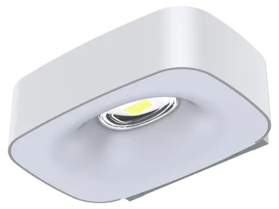 Image de Applique Murale Solaire Led 700 Lm Ip65 Bidirectionnelle Avec Capteur Crépusculaire - 4000K