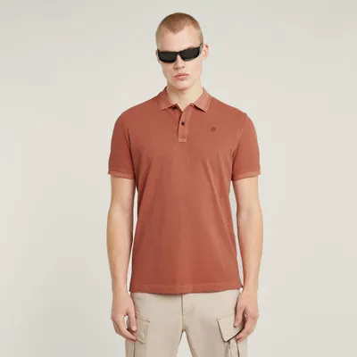Immagine prodotto di g-star polo uomo g-star d11595-d756 dunda overdyed h034 etruscan red