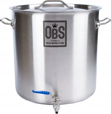 Obrázek produktu pro Varný kotel 25l kohoutek z nerezové oceli | Sada na vaření piva | Dárky pro muže | Dárky k narozeninám pro muže