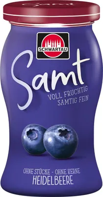 Produktbild von Schwartau Samt Heidelbeere, 270g