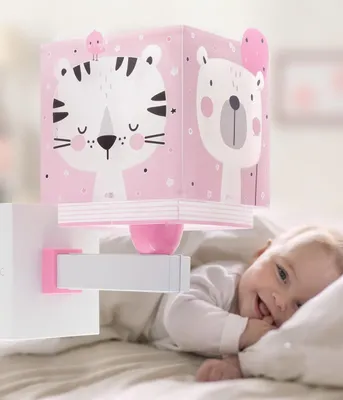 Immagine prodotto di Applique per bambini Baby Jungle animali jungla rosa