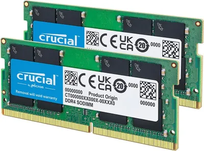 Crucial Arbeitsspeicher 32GB DDR4 3200 MT/s SODIMM 260pin