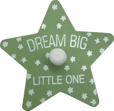 Immagine prodotto di Appendiabiti per bambini Star, stelle verdi/bianche