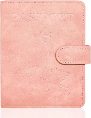 Produktbild von Famanu Reisepasshülle Universelle Reisetasche für Reisepass und Karten - Rosa
