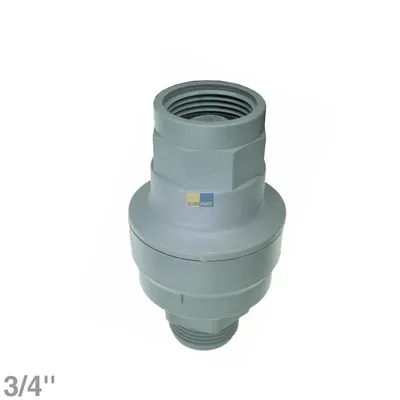 Produktbild von Europart 10005949 Universell Waterblock Aquastop Wasserstop Sicherheitsventil Rückschlagventil 3/4" für Zulaufschlauch Einlaufschlauch an Waschmaschine Spülmaschine Geschirrspüler
