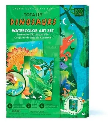 Produktbild von Box Candiy Aquarell Kunst Set - Kreatives Malset für Kinder