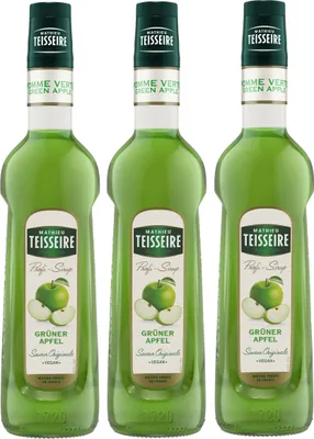 Immagine prodotto di Sciroppo per bevande Mathieu Teisseire Mela verde 0,7L (confezione da 3)
