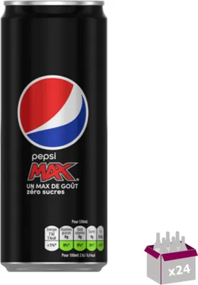Image de Pepsi Max - 24 x 33 cL