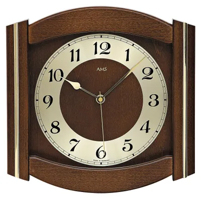 Produktbild von AMS Funk-Wanduhr, Funkwerk, 27x27x5cm, 5822/1